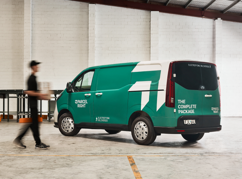 Parcel Right's delivery vans